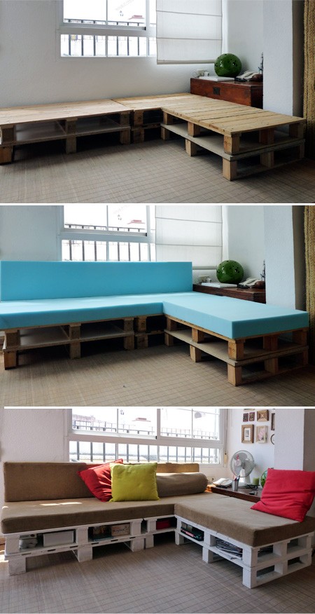 DIY pallet ideas - couch